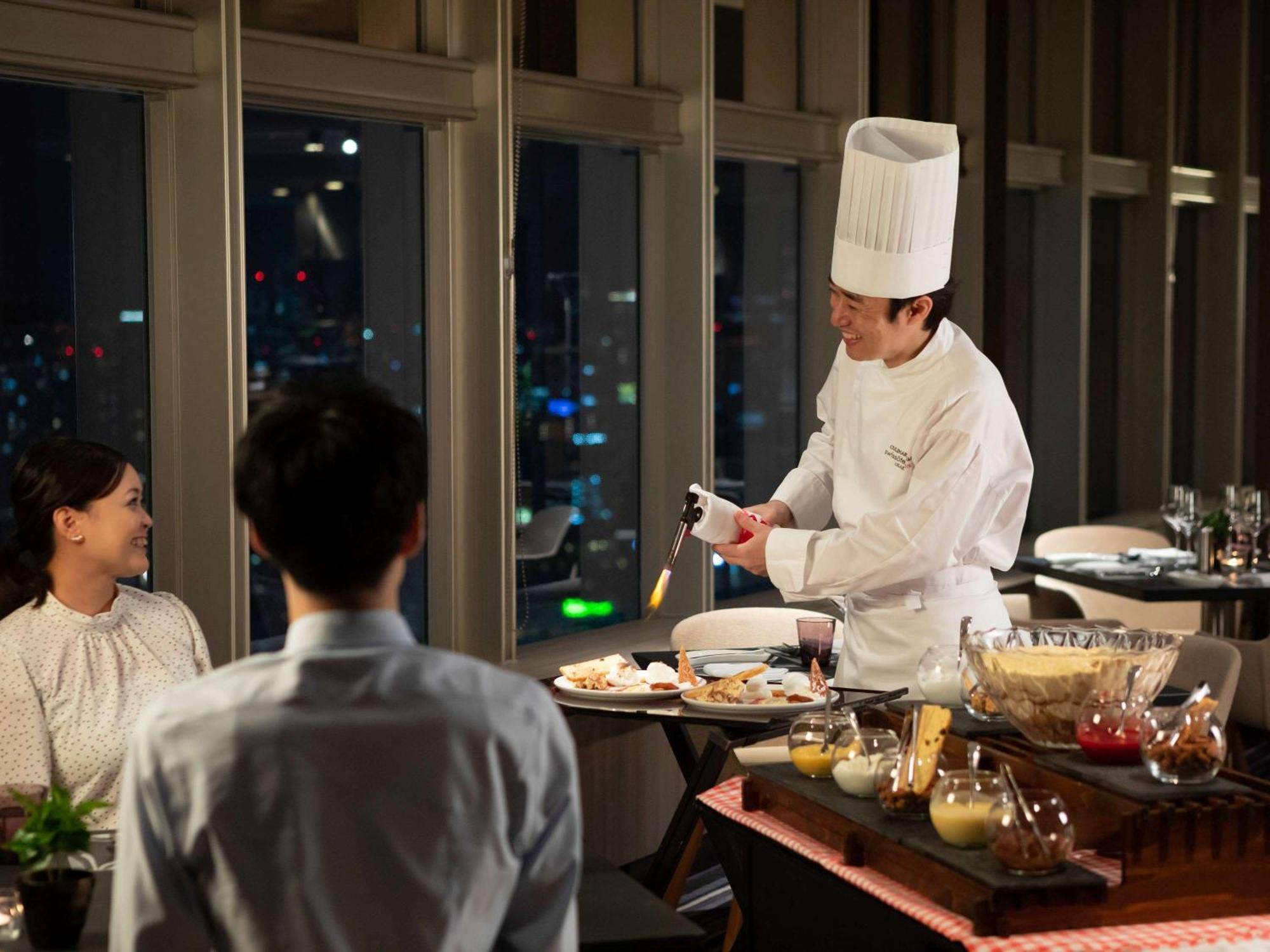 Swissotel Nankai Осака Экстерьер фото A chef at work