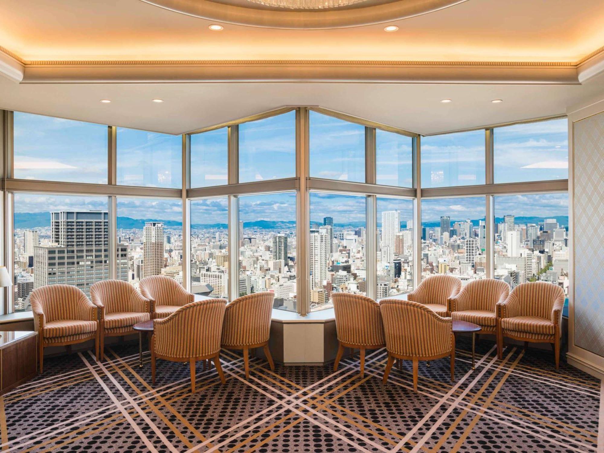 Swissotel Nankai Осака Экстерьер фото Club Lounge